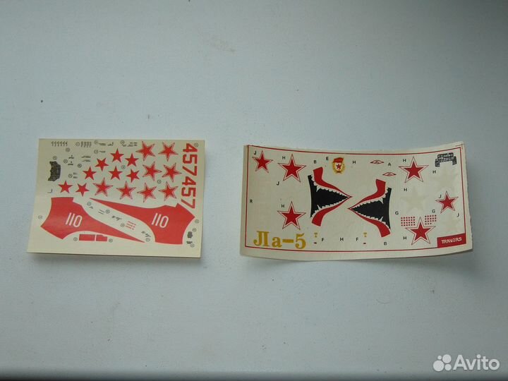 Декаль на Ла 15 и Ла 5 вэс 1/72 Траверс