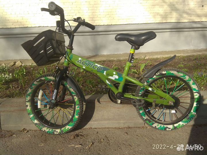 Детский велосипед actiko 16