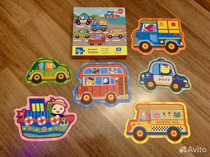 Пазл djeco Vehicle