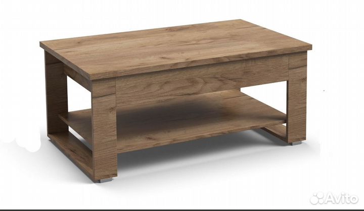 Журнальный стол-трансформер LUX New крафт табачный