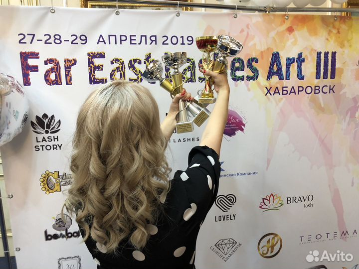 Обучение наращиванию ресниц