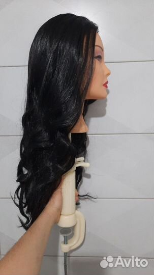 Манекен для причёсок с держателем