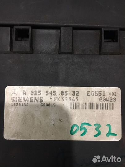 Блок управления АКПП Mercedes w220