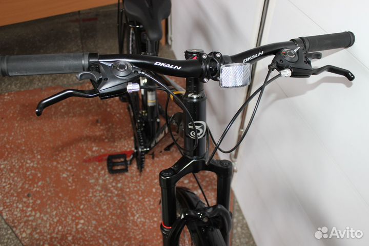 Велосипед спортивный с багажником.Доставка