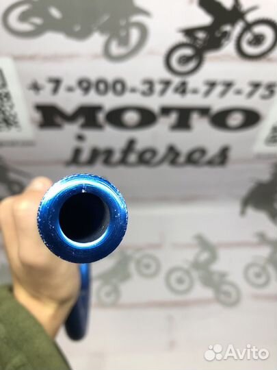 Руль для питбайка алюминиевый 22мм