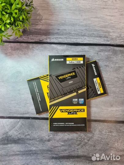 Оператавная память corsair Vengeance LPX 8 гб DDR4