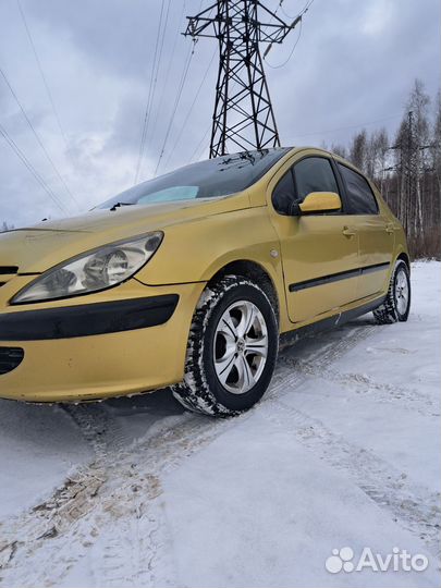 Peugeot 307 1.6 МТ, 2001, 141 438 км