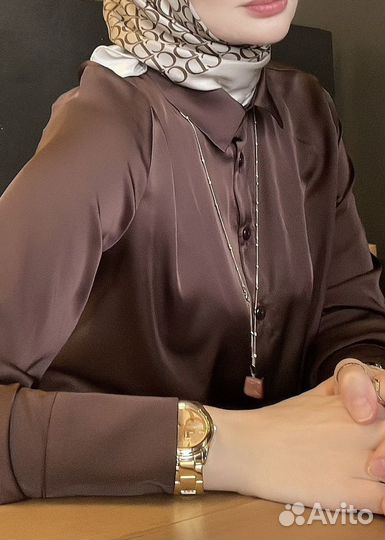 Рубашка тонкий шелк