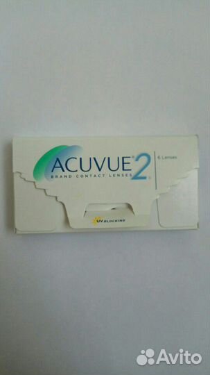 Контактные линзы acuvue