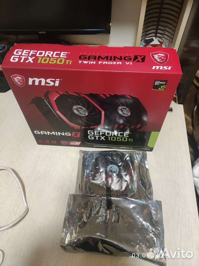 Видеокарта gtx 1050 ti msi