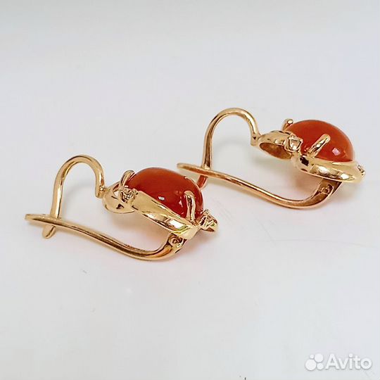 Золотые серьги