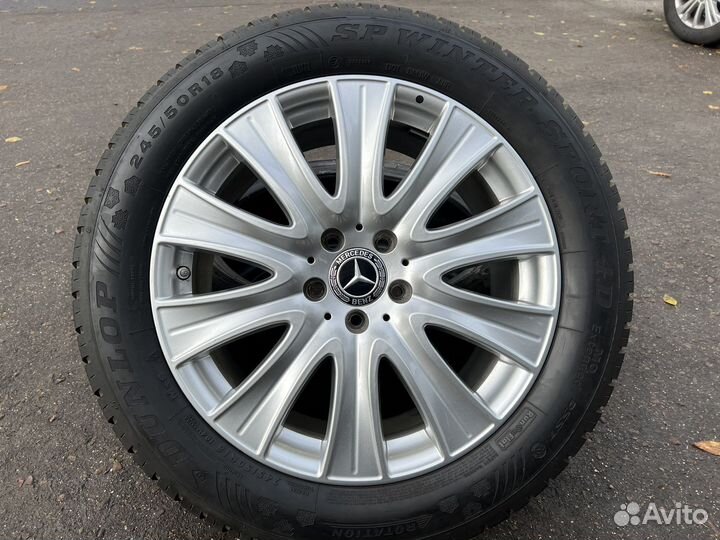 R18 Dunlop SP Winter Sport 4D ROF 245/50, PCD 5x112 DIA 66.6