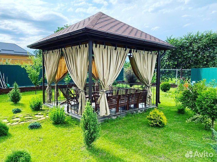 Уличные Шторы для беседки, веранды