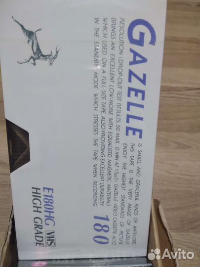 Видеокассеты vhs новые