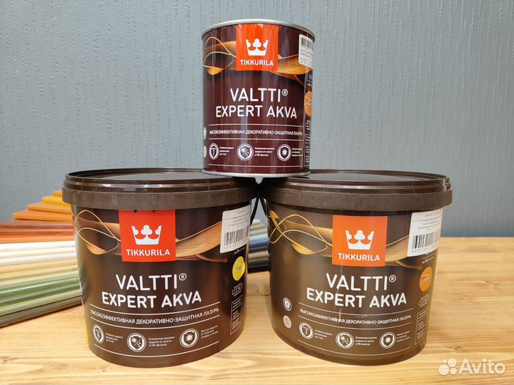 Защитная лазурь Tikkurila Valtti Expert Akva