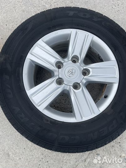 Колеса на Land Cruiser с резиной Toyo