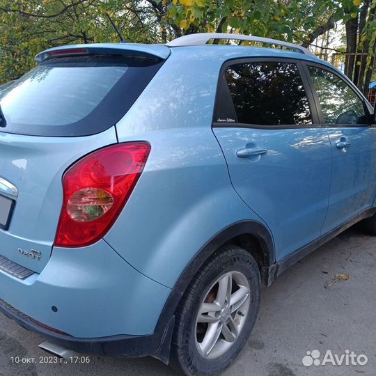 SsangYong Actyon 2.0 МТ, 2011, битый, 192 000 км