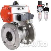 Кран шаровой DN.ru BV3232P(2pc) -FP-F-ISO-H Ду300 Ру16, фланцевый, полнопроходной, двухсоставной, ко