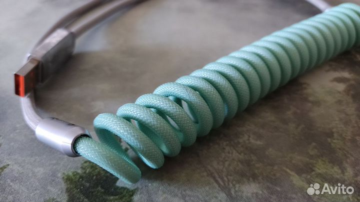 Кастомный кабель для клавиатуры USB Type C