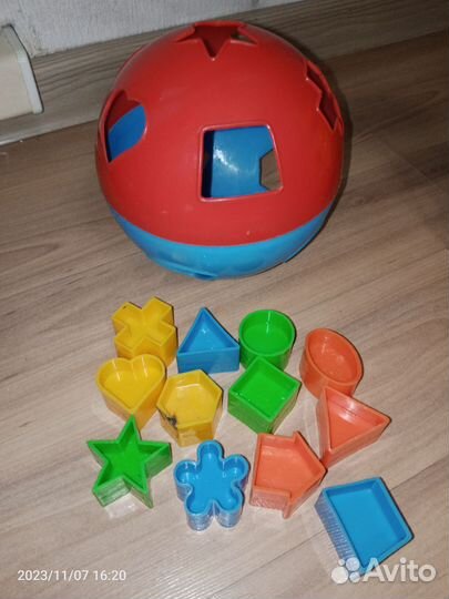 Развивающие игрушки пакетом