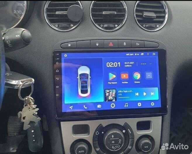 Peugeot 308-408 магнитола Android новая гарантия
