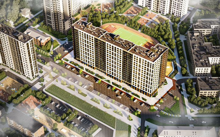 3-к. квартира, 68 м², 2/16 эт.