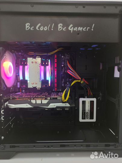 Игровой Intel Core i7-7700/16Gb/SSD 500Gb/GTX 1060