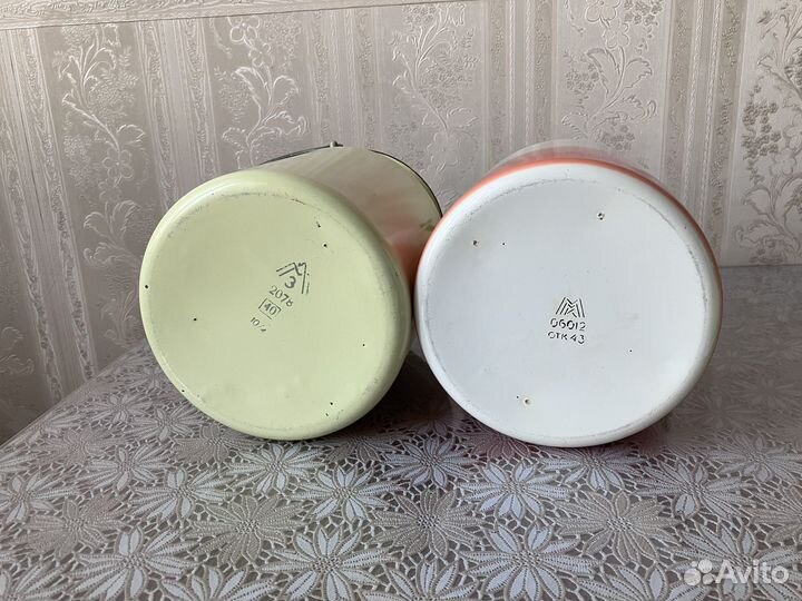 Бидоны эмалированные СССР