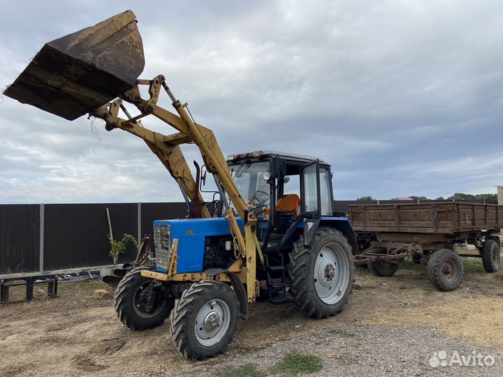 Услуги погрузчика мтз-82