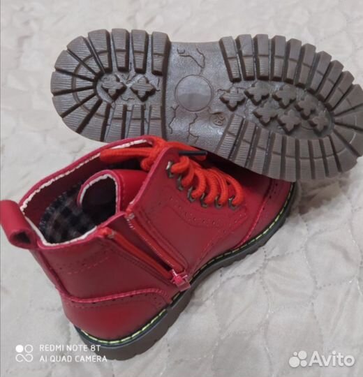 Ботинки демисезонные новые