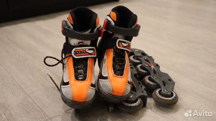 Коньки и ролики 2 в 1. 29 - 32 размер