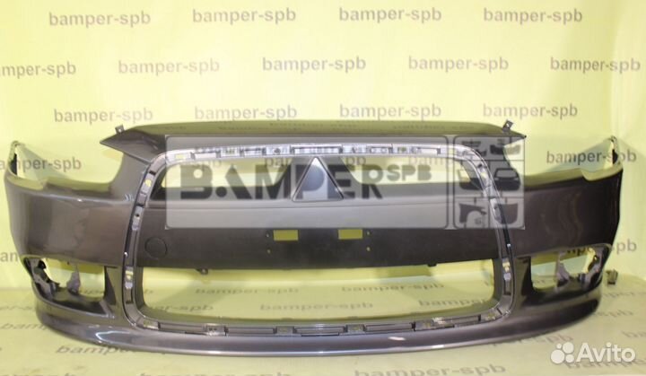 Бампер передний Mitsubishi Lancer X рестайл A39