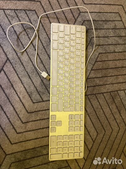 Клавиатура Apple USB Keyboard A1243 Ростест
