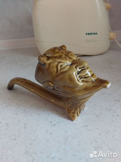 Сувенир Чёртик, выс. 9см, с трубкой16см