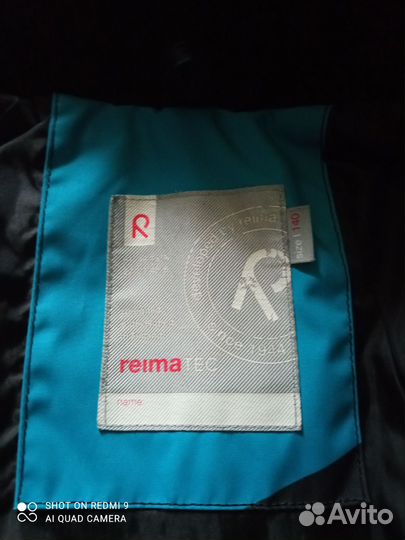 Зимняя куртка reima tec 140+