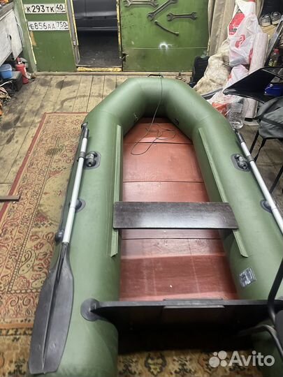 Надувная лодка пвх бу с мотором