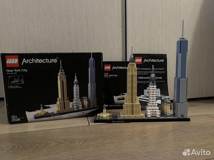 Lego Architecture 21028 Нью-Йорк