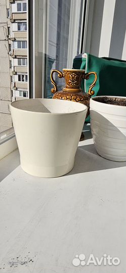 Цветочные горшки бу