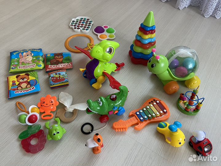 Инрушки пакетом для малышей