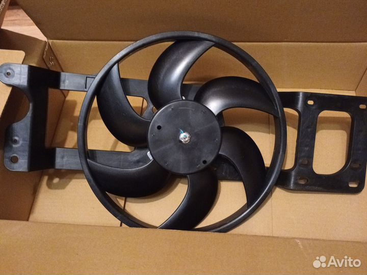 Вентилятор радиатора рено логан 1