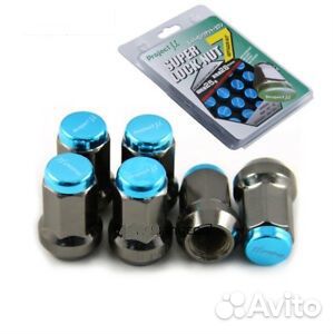 Гайки Project My Super Lock Nut M12x1.25 (Красный)