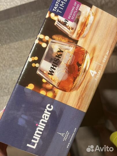 Набор стаканов для виски