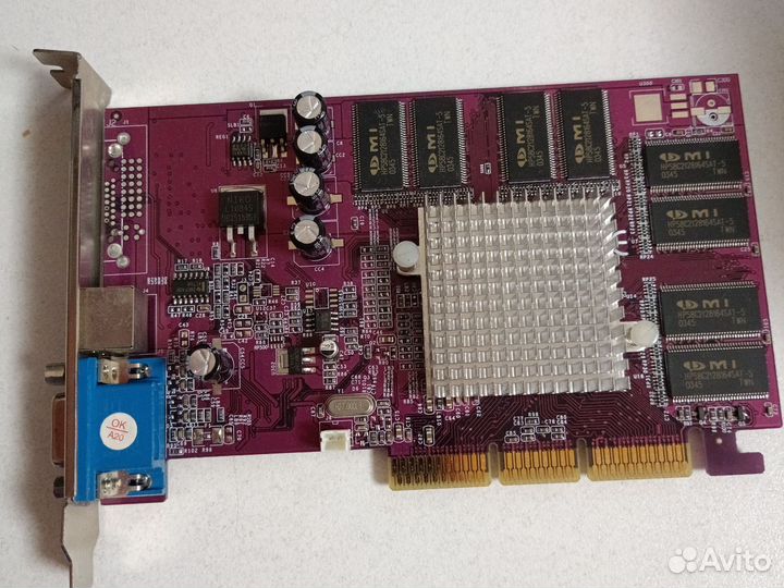 Видеокарта geforce 4 mx440 8x 128mb