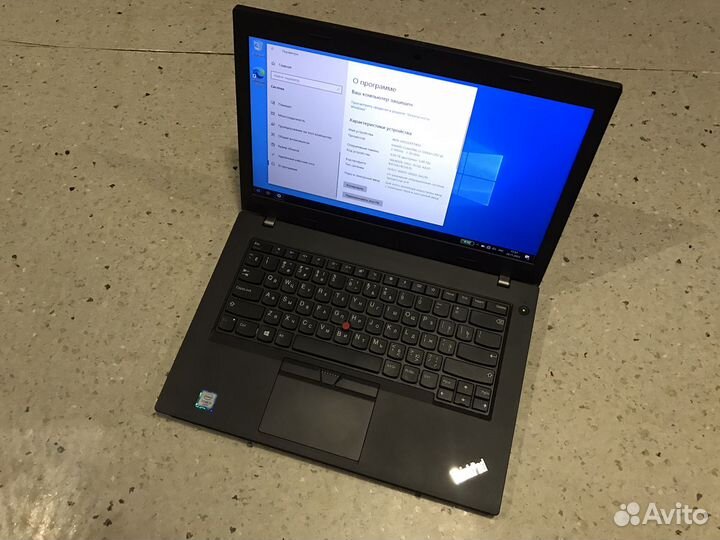 Lenovo thinkpad L470, iPS, 500 GB