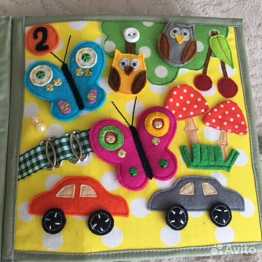 Развивающая книжка из фетра, подарки, игрушки