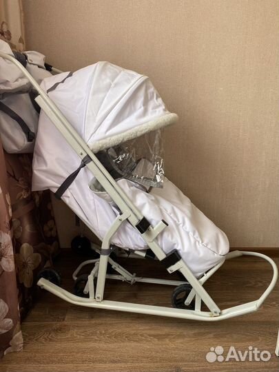 Детские санки коляска