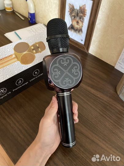 Караоке микрофон с колонкой