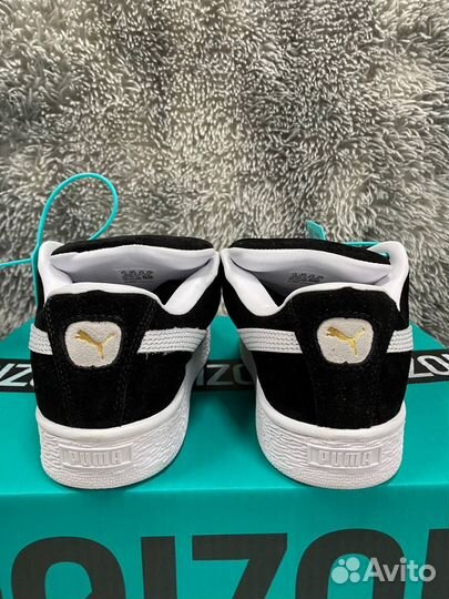 Puma Suede XL Черные оригинал Poizon