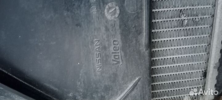 Вентилятор охлаждения nissan qashqai J10