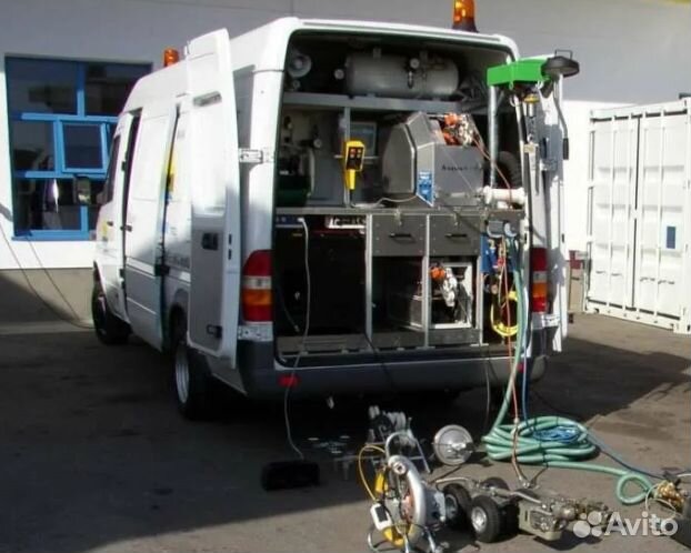 Устранение засоров, прочистка канализации